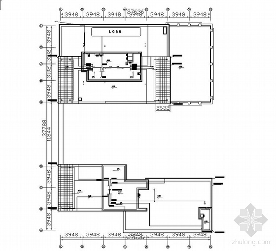 建筑夜景灯施工图资料下载-某19层大厦景观照明电气施工图