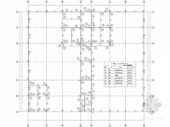 单层钢框架建筑图资料下载-单层钢框架4S店结构施工图