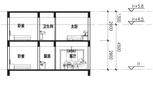 [福建]高层现代风格带凸窗住宅楼建筑设计方案文本-13