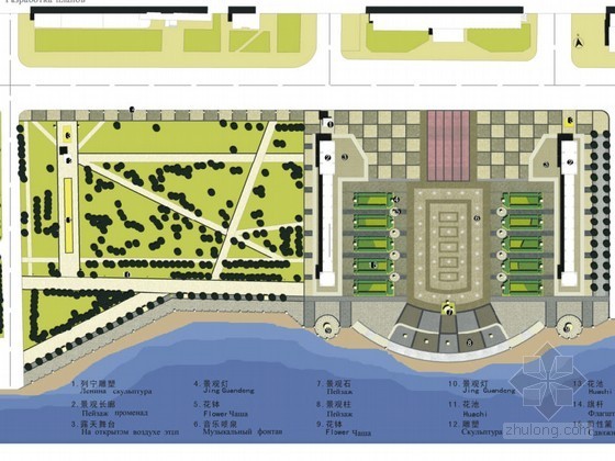 环境景观改造资料下载-[布拉戈维申斯克]某广场景观改造修复设计方案