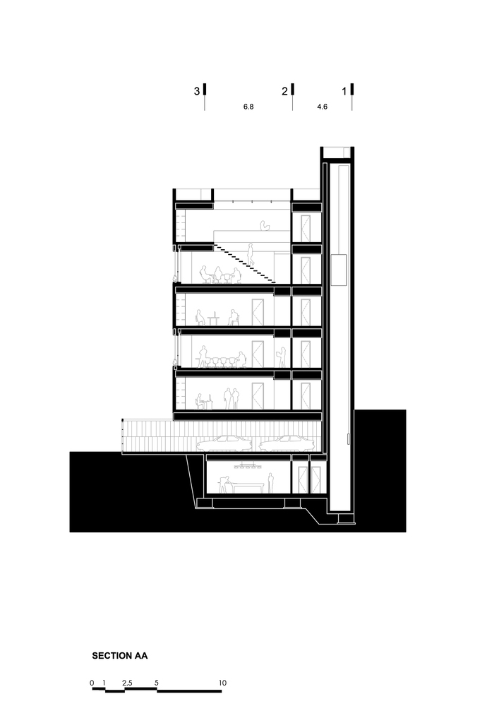 一栋建筑只做一个立面：伊朗棋盘格办公楼_32