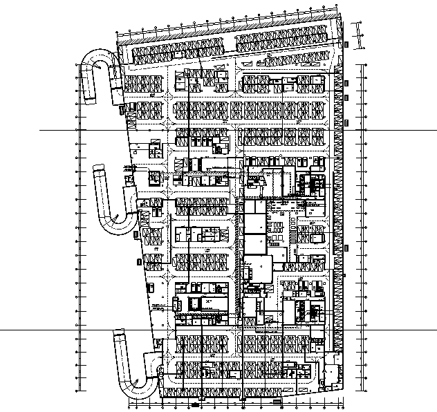 高层办公综合楼夜景照明施工图（111张）_5