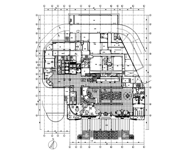 会议型酒店CAD资料下载-浙江五星级商务会议型酒店施工图设计（含效果）