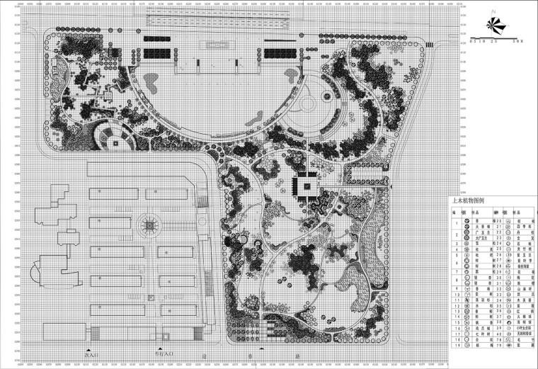 多联机毕业设计图纸资料下载-[江苏]丹阳市南片新区公园全套施工图纸（景观施工水电都包括）