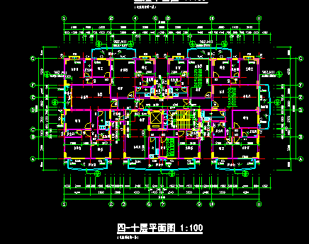 高层住宅建筑施工图