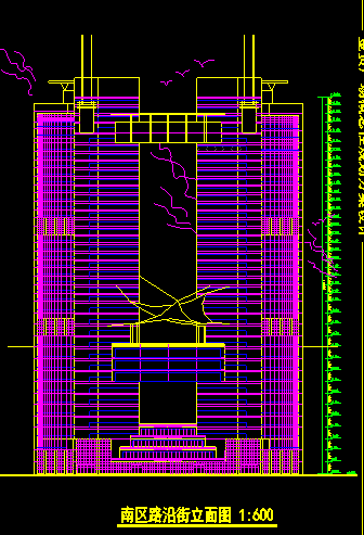 重庆来福士广场高度资料下载-超高层框架结构重庆金贸广场设计施工图