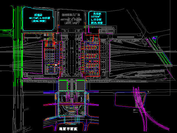 广场照明平面布置图2资料下载-铁路枢纽广场工程设备图纸323张（照明给排水、消防供电智能化系统）