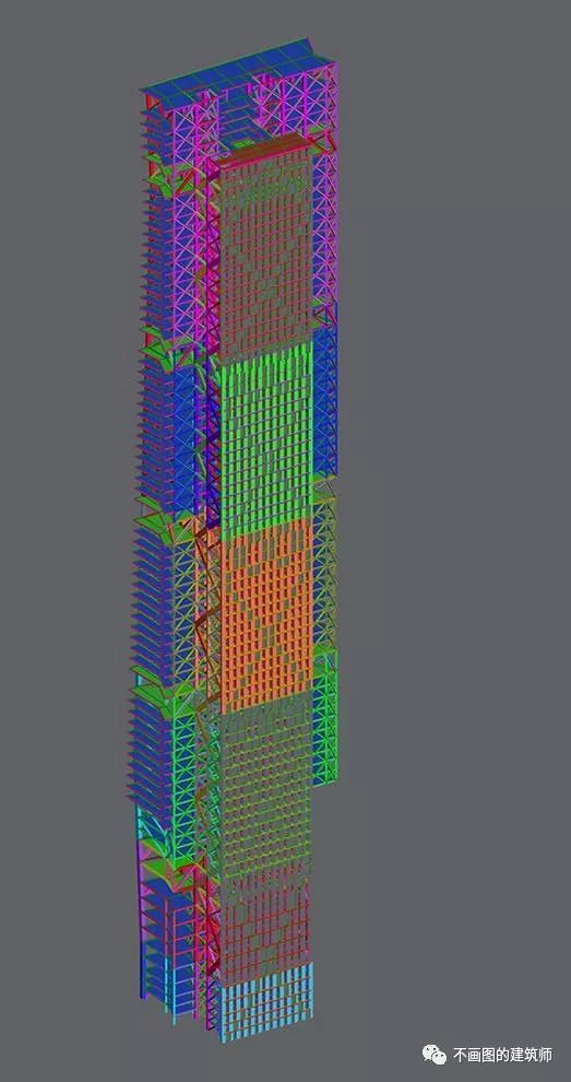 亚洲最高全钢结构超高层建筑设计理念介绍_7