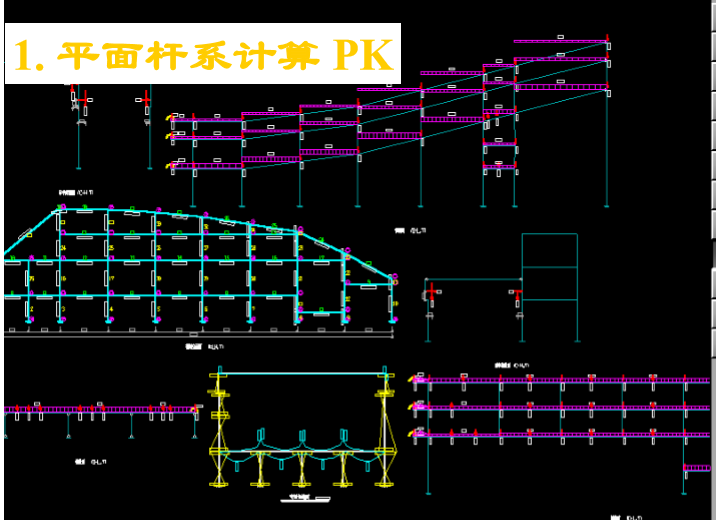 [中国建科院]PKPM结构培训讲解（共191页）-平面杆系计算PK