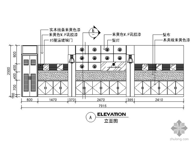 某珠宝店店铺室内装饰设计图_2