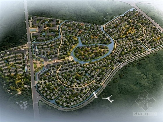 可持续居住区资料下载-[云南]大型低密度居住区规划概念设计方案文本