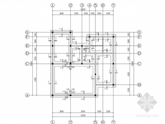 三层砖混住宅结构施工图资料下载-三层砖混结构住宅楼结构施工图（含建施）