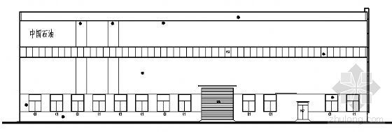 现代厂房参考参考图资料下载-某单层轻钢结构厂房建筑结构施工图