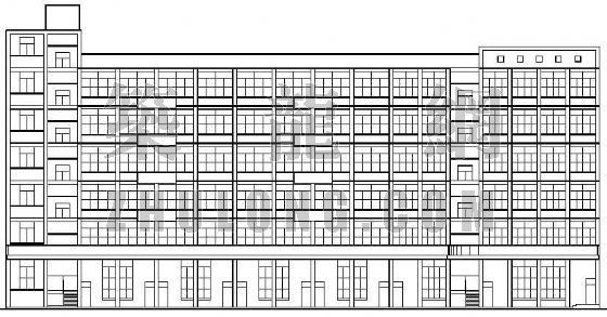 小学合班教室建筑施工图资料下载-南山镇某小学建筑施工图