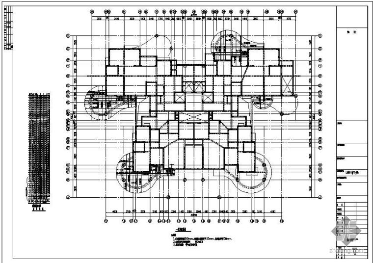 6层带地下室建筑设计图资料下载-某带地下室住宅结构设计图