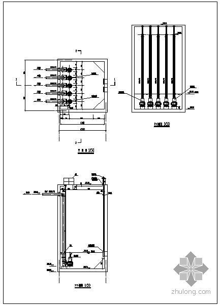 钢结构水泥库资料下载-四川某2500t/d熟料新型干法水泥生产线技改项目机电修车间结构设计图