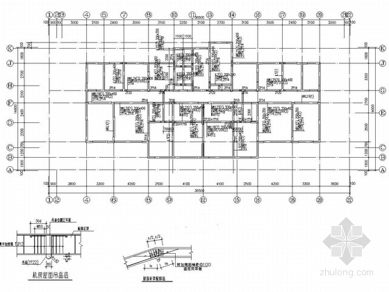 桩基础施工平面布置图资料下载-[兖州]17层剪力墙结构桩基础住宅结构施工图