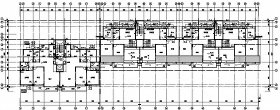 11层住宅设计图纸资料下载-某小区11层住宅给排水设计图