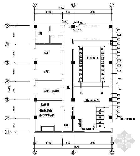 5层房屋设计方案资料下载-某二层结构泵站房屋设计图