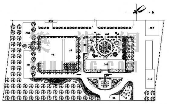 厂区景观设计图资料下载-某厂区景观设计