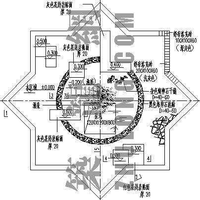 建筑小品手绘下载资料下载-某小区建筑小品成套图纸！