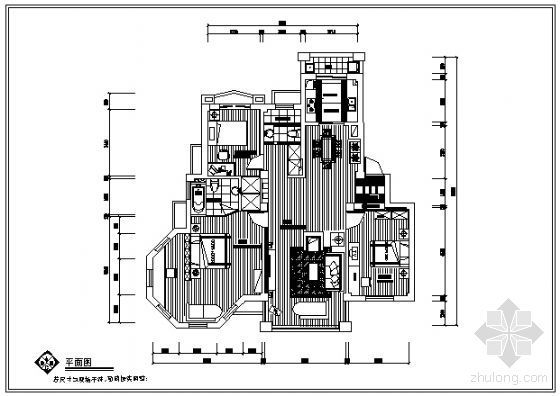 一套三居室室内设计资料下载-一套三居室北欧风格装修图