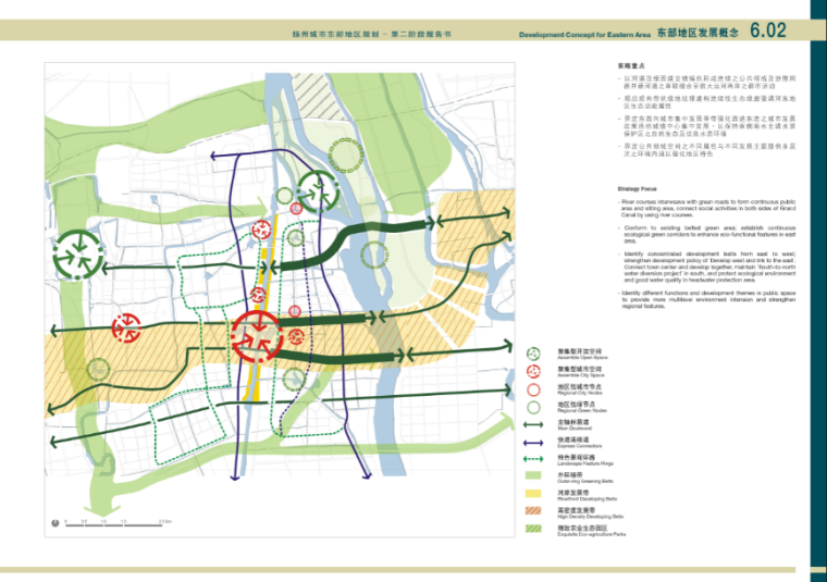 扬州设计文本资料下载-[江苏]扬州城市东部地区城市规划设计方案文本