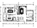 [杭州]欧式售楼处样板房住宅空间设计施工图（含效果图+实景图）