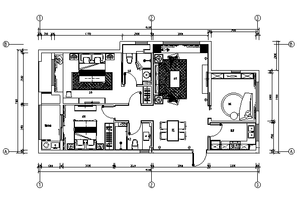 住宅空间施工图含效果图资料下载-[杭州]欧式售楼处样板房住宅空间设计施工图（含效果图+实景图）