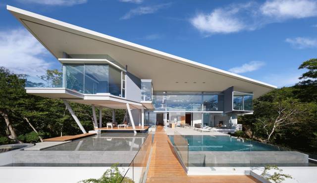 希腊帕罗斯岛度假别墅资料下载-极简大宅设计 · 大多人理想中的房子