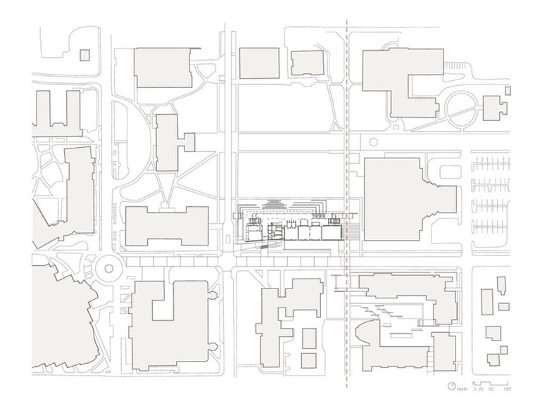 美国Mines大学校园综合实验楼-CoorsTek_-_Site_Plan