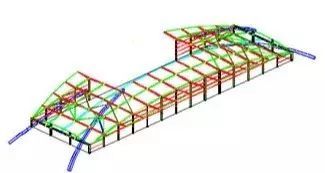 大跨度拱形钢结构安装施工工法_13