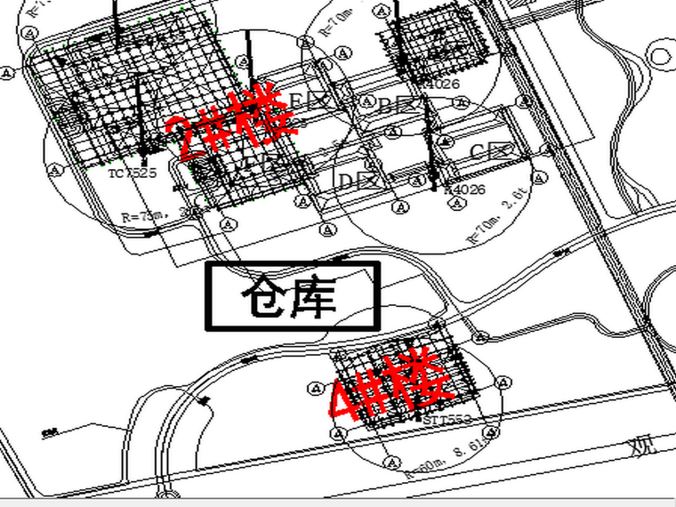 敦煌国际酒店金属屋面系统施工组织设计-施工总平面布置