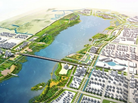 雄安市民服务中心景观资料下载-[江苏]市民生活新地标湖区景观概念设计方案