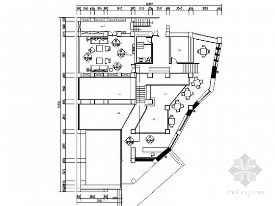 顶层茶楼会所设计资料下载-[原创]大理会所设计施工图