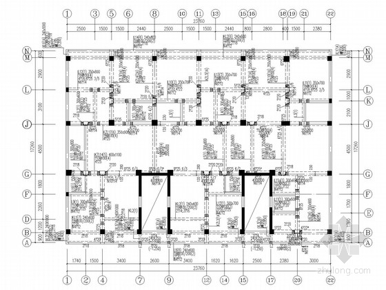 六度区18层结构资料下载-六度区六层底框住宅结构施工图