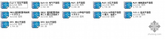 扬州某居住区景观工程施工图-总缩略图