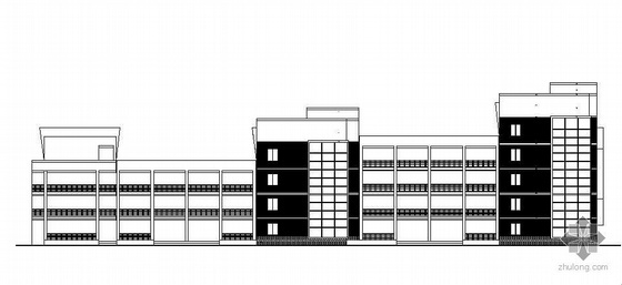 某县高中教学楼资料下载-[海宁]某学校高中部教学楼建筑施工图