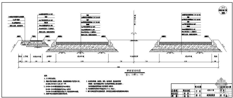 滨海度假区市政工程道路资料下载-安徽省某新区市政工程竣工图