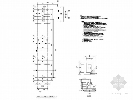 广州图纸框架结构资料下载-[广州]各楼之间框架结构连廊结构施工图