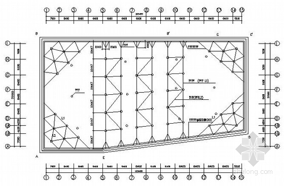 围护结构平面布置图资料下载-[江苏]某高层酒店深基坑支围护结构及钢支撑设计图