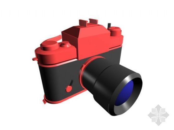 复古照相机脚架3d模型资料下载-照相机