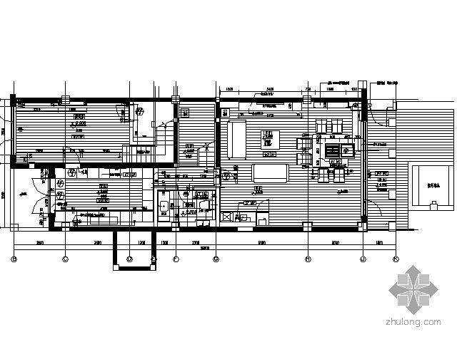 厨柜节点图资料下载-[北京]高尔夫别墅样板间施工图