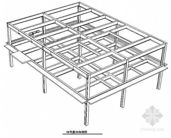 职工食堂建筑图纸资料下载-[山西]钢框架公司职工食堂结构施工图