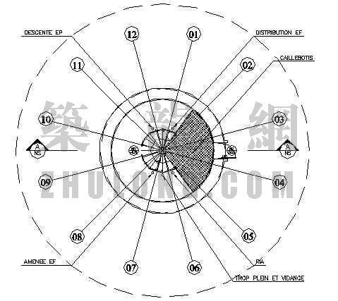 阿尔及利亚国际机场火炬状水塔建筑图-3