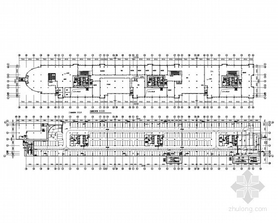 二类办公楼建筑平面图资料下载-[郑州]一层高层办公楼建筑全套电气施工图纸