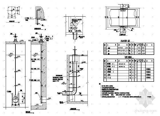 污泥回流泵房图资料下载-回流污泥泵房设计图