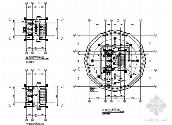 观光塔结构施工图资料下载-贵阳某观光塔空调施工图