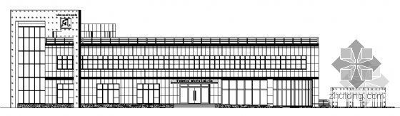 三层宿舍楼建筑施工资料下载-[免费资料]上海某厂区建筑群建筑施工图