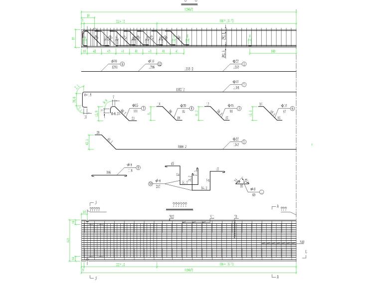 空心板通图资料下载-全长24米下部U型桥台独立小桥施工图设计